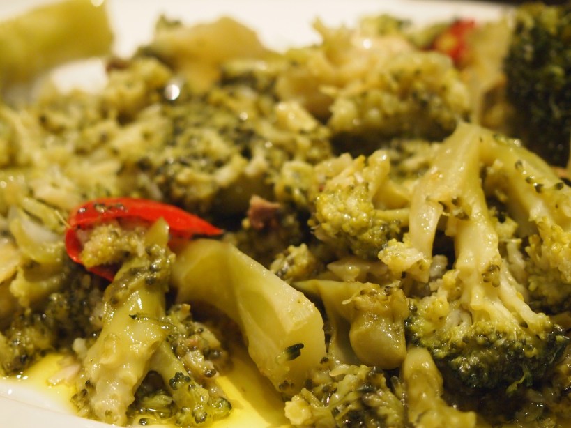 Broccoli cooked forever