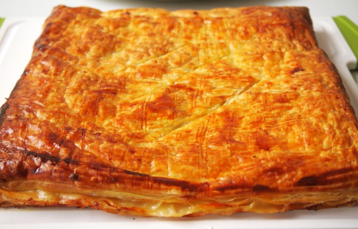 Salami & Cheese in Puff Pastry