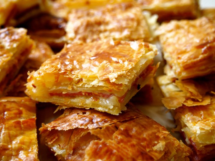 Salami & Cheese in Puff Pastry