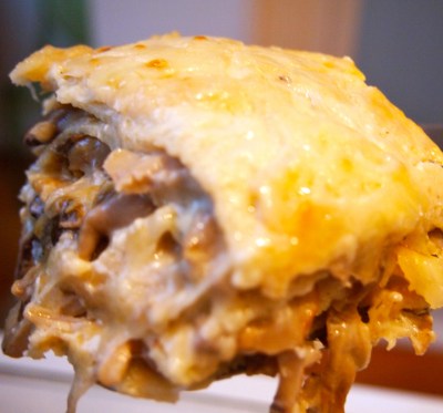 Mushroom Lasagna