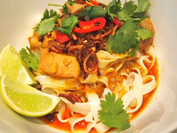 Khao Soi - Egg Noodles with Rich Chicken Curry Sauce