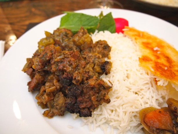 Persian Celery & Lamb Stew - Khoresht Karafs 