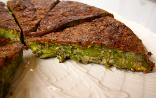 Kookoo Baghali - Persian Broad Bean & Dill Baked Egg Dish