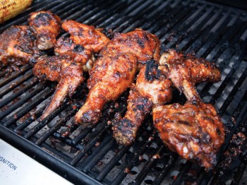 Grilled Chicken with Barbecue Sauce