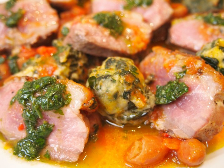 Ricotta Gnocchi with Roast Duck