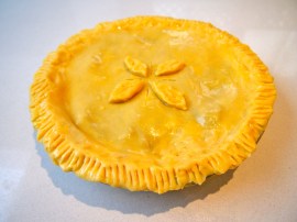 Beef & Red Wine Pie with Sour Cream Pastry