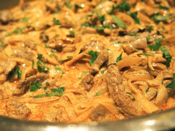 Classic Beef Stroganoff