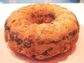 Sour Cream Walnut Streusel Cake