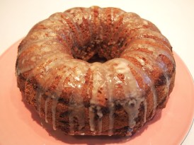 Sour Cream Walnut Streusel Cake