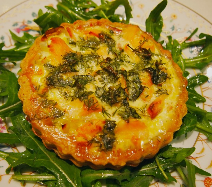Individual Trout & Herb Tarts