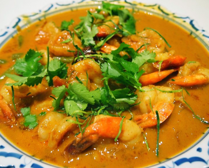Thai Yellow Prawn Curry