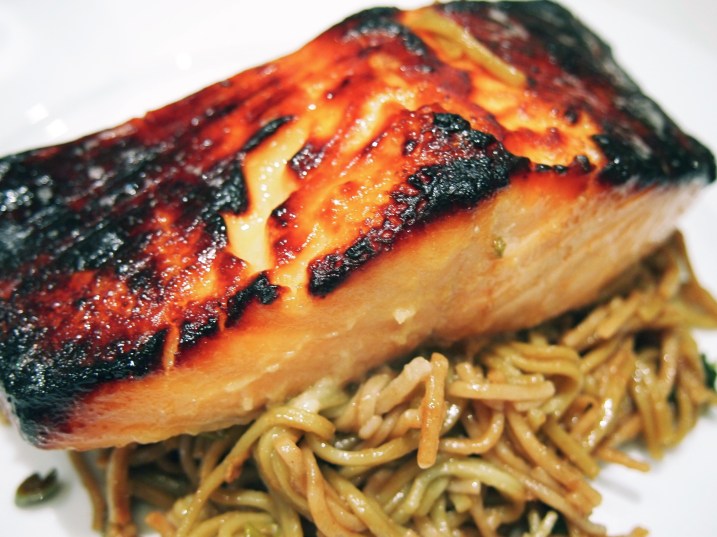 Miso Marinated Grilled Salmon - Saikyo Yaki
