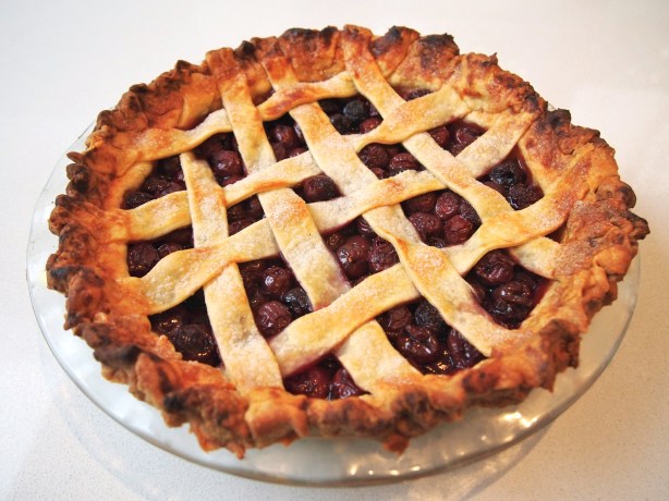 Classic Sour Cherry Pie with Lattice Topping