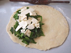 Spinach & Feta Gozleme Filling