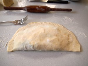 Gozleme Ready for Frying