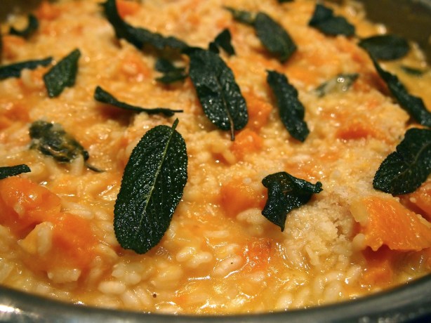 Donna Hay's Baked Pumpkin & Sage Risotto