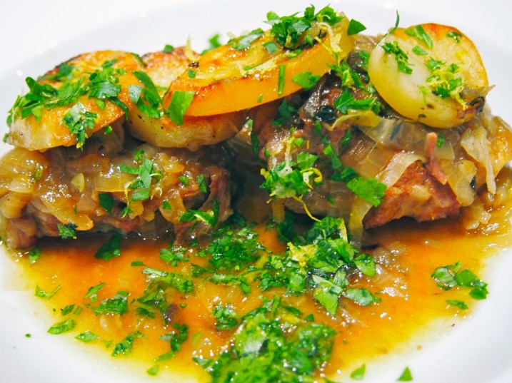 Lamb Hot & Potato Hot Pot with Gremolata
