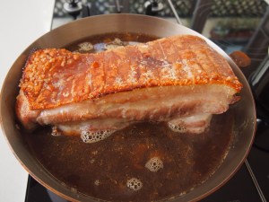 Roast Pork Belly for Okonomiyaki