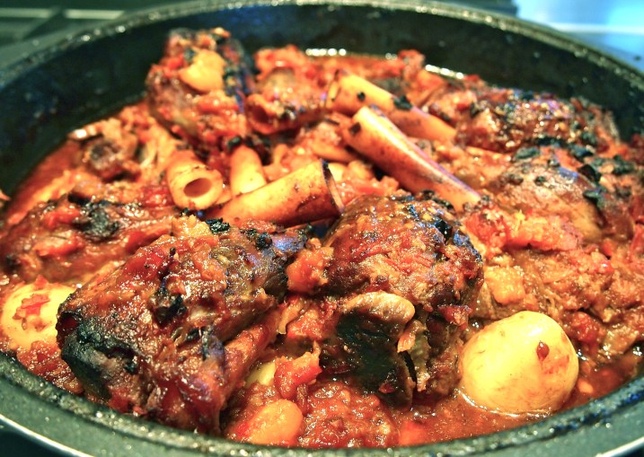 Jamie Oliver's Lamb Shank & Tomato Tagine