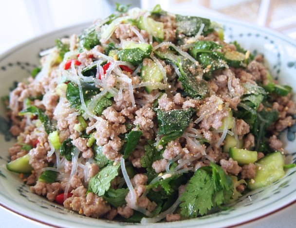 Larb Salad - with Minced Meat & Herbs