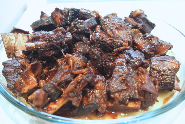Asian Beef Short Ribs Braised in Soy & Beer