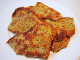 Crumbed Veal for Parmigiana