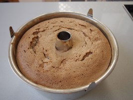 Black & White Angel Food Cake