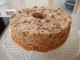 Black & White Angel Food Cake