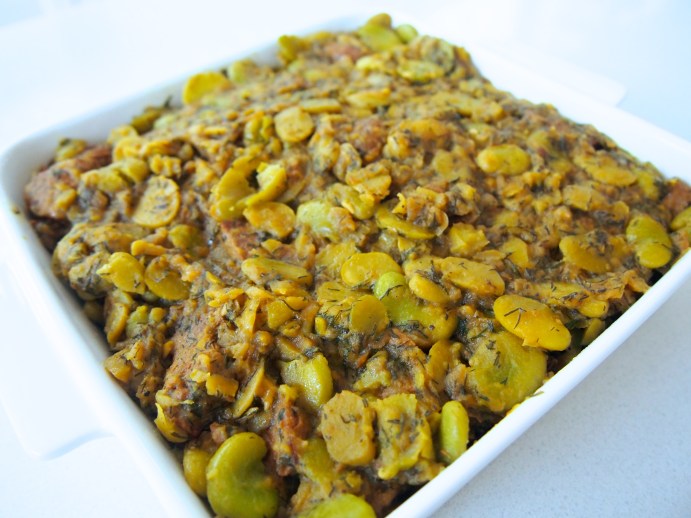 Khoresht Bogoli - Persian Lamb & Fava Bean Stew