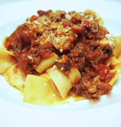 Osso Buco Ragu with Pappardelle