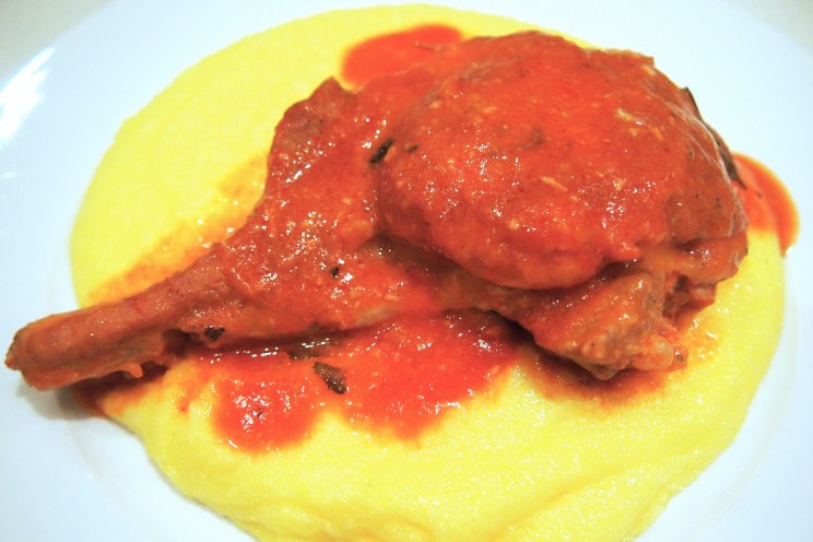 Lidia's Veal Chops Stuffed with Taleggio & Broccoli