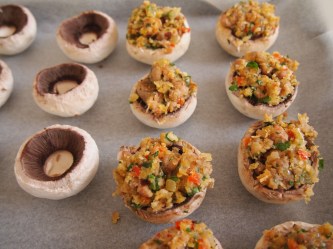 Sausage Stuffed Mushrooms