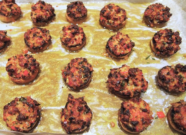 Sausage Stuffed Mushrooms