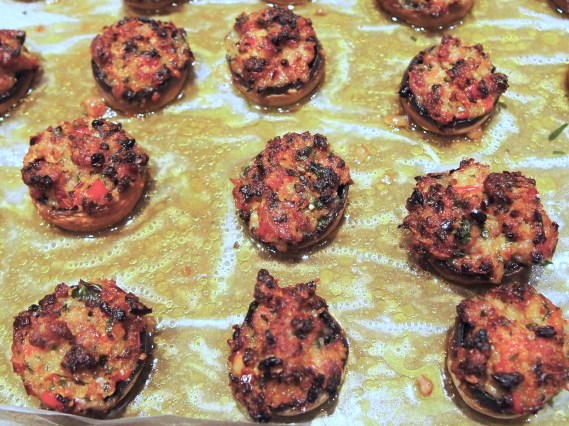 Sausage Stuffed Mushrooms