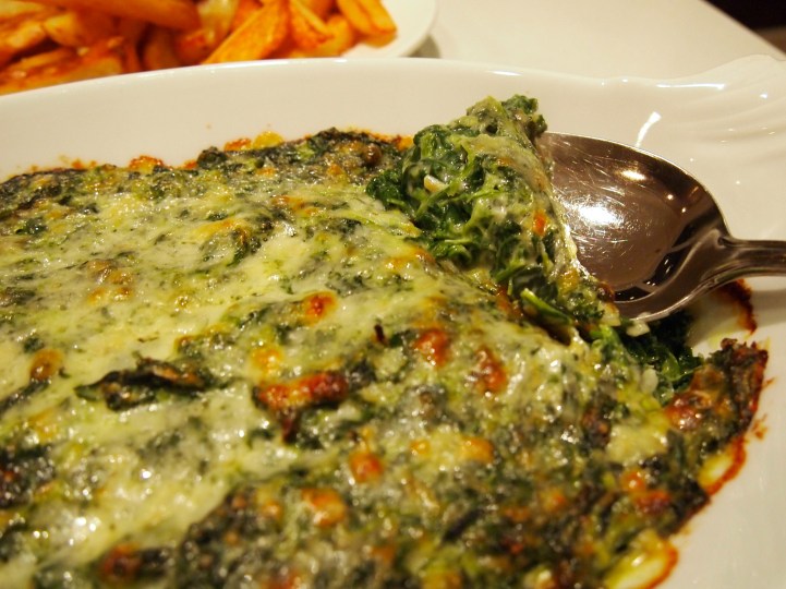 Best Ever Spinach Gratin