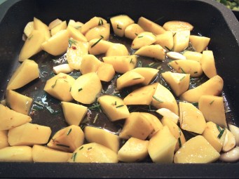 Italian Style Roast Chicken & Potatoes