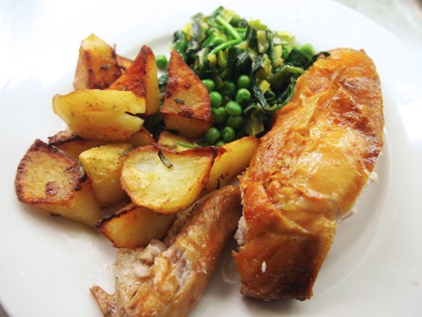 Italian Style Roast Chicken & Potatoes