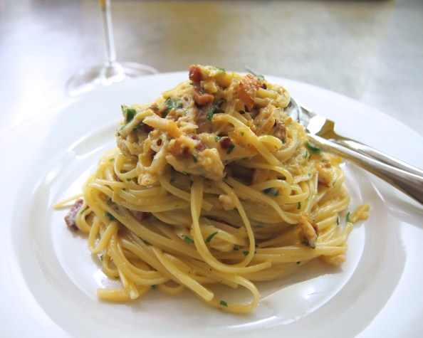 Ultimate Carbonara - Crab Carbonara