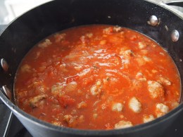 Sausage Meatball Sauce