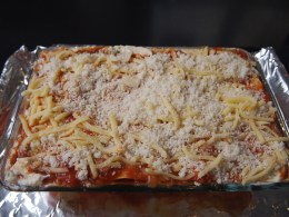 Sausage Meatball Lasagna