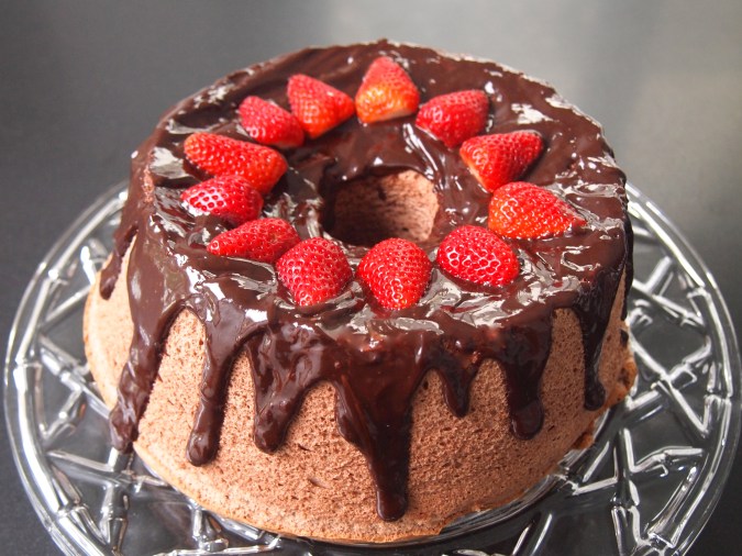 A Fat Free Cake - Chocolate Angel Food Cake