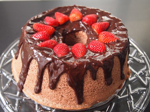 A Fat Free Cake - Chocolate Angel Food Cake