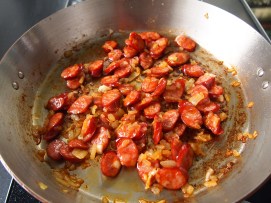 Chorizo for Fideuà