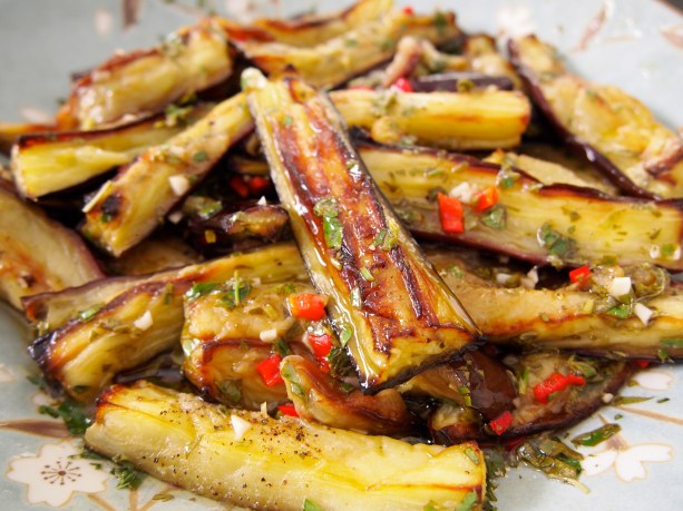 Ottolenghi's Marinated Aubergine
