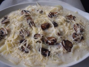 Potato & Mushroom Gratin
