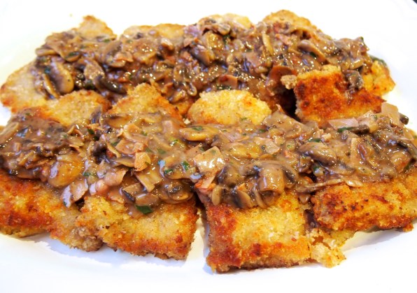 Jager Schnitzel - Schnitzel with Rich Mushroom Gravy