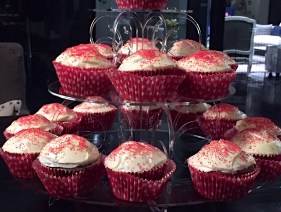 Martha Stewart's Red Velvet Cupcake