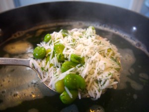 Baghali Polow - Step by Step Guide