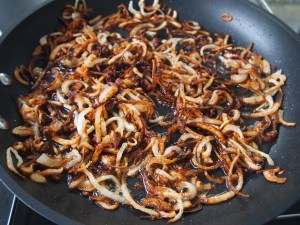 Onions for Ottolenghi's Mejadra