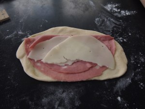 Ham & Cheese Buns Using Milk Bread Dough